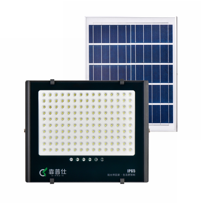 Die-casting aluminum solar flood light KT1004E